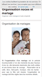 Mobile Screenshot of organisation-noces-et-mariage.com
